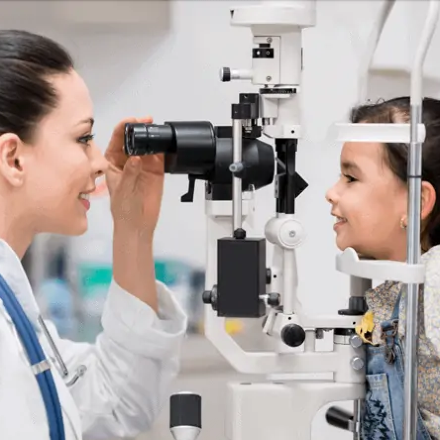 pediatric eye exam in Bellefontaine